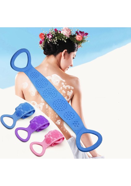 Yeşil 60CM Tarzı Yeni Sihirli Silikon Fırçalar - Banyo Havlusu Vücut Fırçası Banyo Kemeri Peeling Sırt Fırçası Kemer Yıkama Cilt Ev Temiz Duş Fırçaları (Yurt Dışından) fiyatları