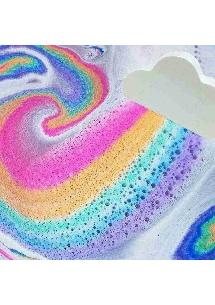 Üzüm Tarzı Yaratıcılık Banyo Sabunu Bulut Tuzu Nemlendirici Soyucu Vücut Temizleme Cilt Köpük Banyo Bombaları Gökkuşağı Sabunu Bulut Tuzu Bebek (Yurt Dışından)