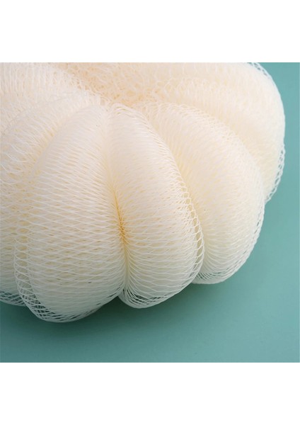 Beyaz Pembe Tarzı Banyo Köpük Topu Yumuşak Duş Ağ Köpüren Peeling Temizleyici Vücut Cilt Temizleyici Yumuşak Temizlik Aracı Banyo Aksesuarları (Yurt Dışından) indirimleri