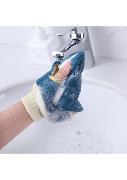 Yeşil Stil Eldiven Güçlü Ovma Çamur Ovma Sırt Yetişkin Çift Taraflı Banyo Eldiveni Banyo Havlusu Rub Vücut Yıkama (Yurt Dışından) fırsatları