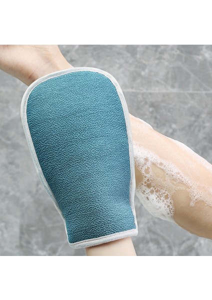 Pembe Tarzı 3 Adet Banyo Vücut Peeling Eldiveni Vücut Yıkama Peeling Fırçası Duş Geri Fırça Sıçrama Peeling Lekesi Çıkarıcı Banyo Havlu Seti (Yurt Dışından) fırsatları