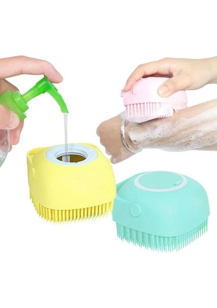 Pembe Tarzı Yetişkin ve Çocuklar Için Cilt Koruyucu Masaj Banyo Şampuan Fırçası (Yurt Dışından) fırsatları