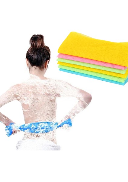 Banyo Için Temizlik Yıkama Peeling Havlu Scrubbers Banyo Temizleyici Için Vücut Temizleme Banyo Peeling Naylon Duş Lütfen Silin. (Yurt Dışından)