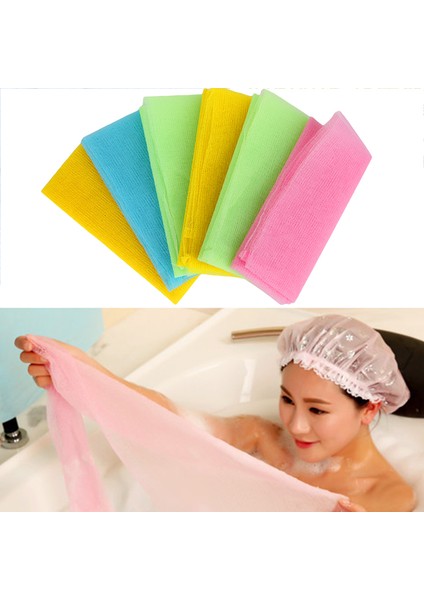 Banyo Için Temizlik Yıkama Peeling Havlu Scrubbers Banyo Temizleyici Için Vücut Temizleme Banyo Peeling Naylon Duş Lütfen Silin. (Yurt Dışından) fırsatları
