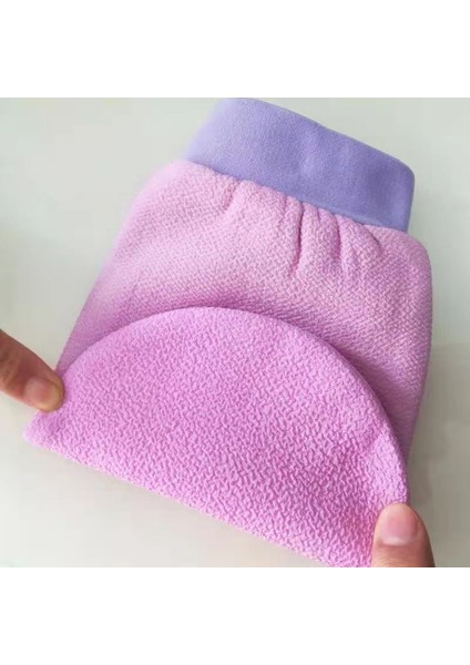 C Stili Çift Taraflı Banyo Eldiveni Vücut Temizleme Peeling Eldiveni Ölü Cilt Temizleme Banyo Ürünleri (Yurt Dışından) fırsatları