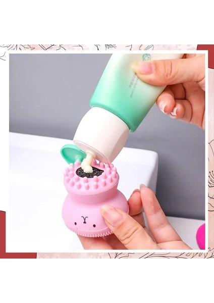 Pembe Tarzı Ahtapot Silikon Yüz Yıkama Fırçası Aracı Derin Gözenek Temizleme Peeling Yıkama Cilt Bakımı Araçları (Yurt Dışından) fırsatları