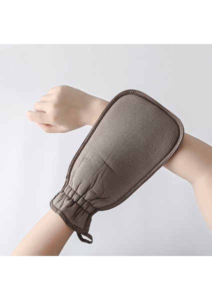 Açık Yeşil Tarzı Bitki Ipek Pamuk Ipliği Banyo Aksesuarları Duş Peelingi Iki Yüzlü Banyo Eldiveni Soyma Saf Renk (Yurt Dışından) fırsatları