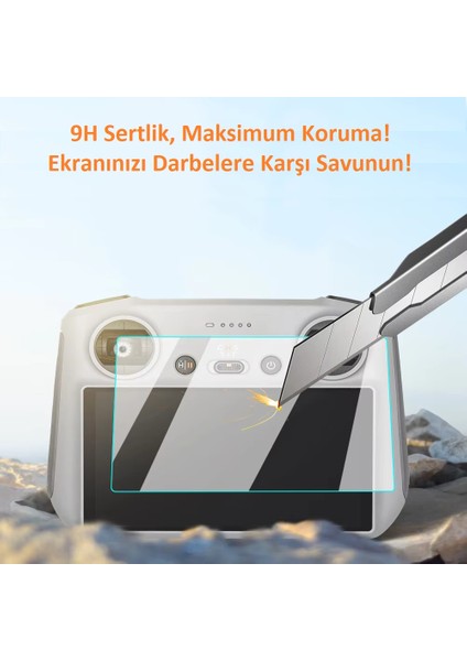 Djı Rc Kumanda Için Ekran Koruyucu (Dji Mini 3,3 Pro,mavic 3,3pro,air 2s)