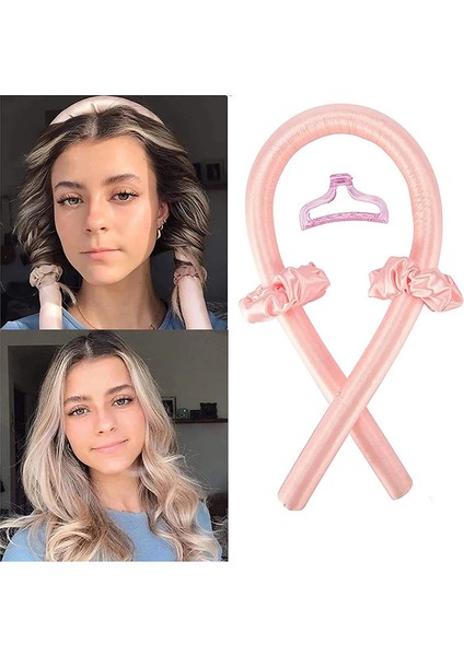 Sarı2 Tarzı Isı Olmadan Kıvırcık Çubuk Toka Tembel Bukle Seti Saç Rulo Yumuşak Ipek Saç Kıvırıcı Saç Stil Aracı Modelleme Aksesuarları - (Yurt Dışından)
