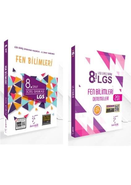 (8. Sınıf) Lgs Fen Bilimleri Soru Bankası / Fen Bilimleri 20'li Deneme