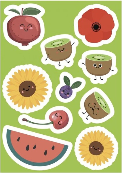 Sticker ve Aktivite Kitabı - Yaz Mevsimi
