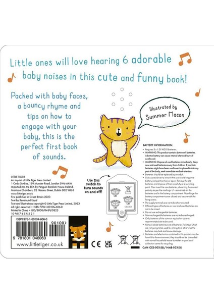 My Little Book of Sounds - Baby Talk