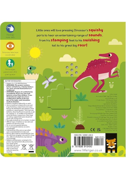 Noisy Dinosaur / I Can Learn My First Sounds - Lauren Crisp fiyatları