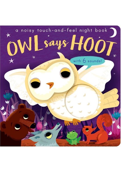 Owl Says Hoot / A Noisy Touch-And-Feel Night Book - Little Tiger Press