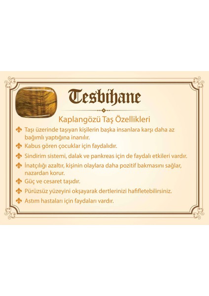 Makrome Örgülü Kaplangözü-Oniks-Hematit Kombinli Doğaltaş Kadın Kolye