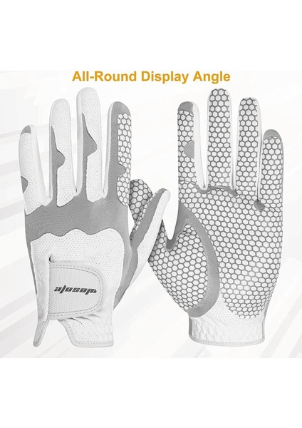 Erkekler Golf Eldivenleri Konforlu Anti Slip Golf Eldiveni Eğitim Için L (Yurt Dışından)
