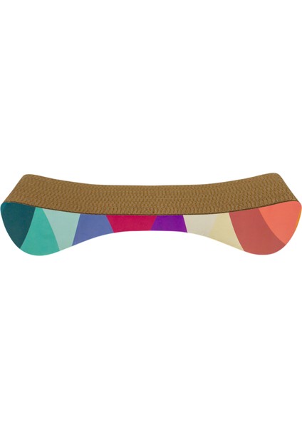 Karton Kedi Tırmalama Modern Desenli Small 55x10x24 cm