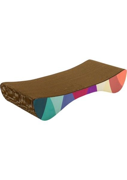 Karton Kedi Tırmalama Modern Desenli Small 55x10x24 cm modelleri