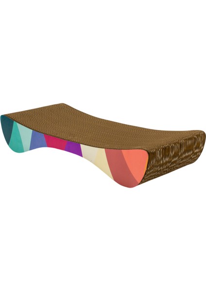 Karton Kedi Tırmalama Modern Desenli Small 55x10x24 cm fırsatları