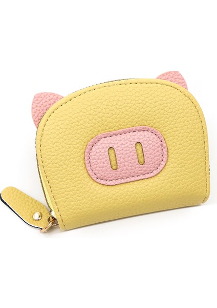 Piggy Cüzdan Kompakt Kimlik Kartı Tutucu (Yurt Dışından)