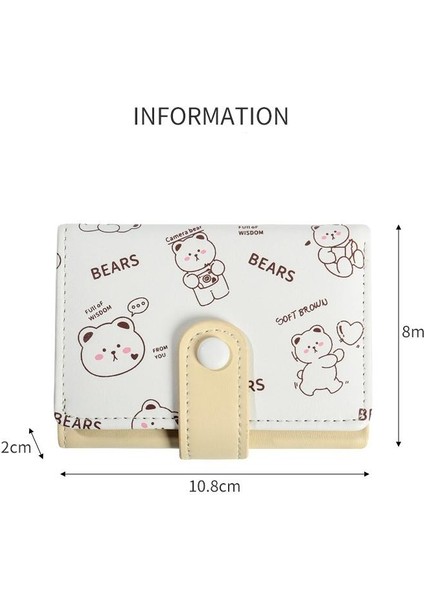 Bayan Cüzdan Kız Cüzdan Kısa Karikatür Sevimli Bozuk Para Cüzdanı (Yurt Dışından) fiyatları