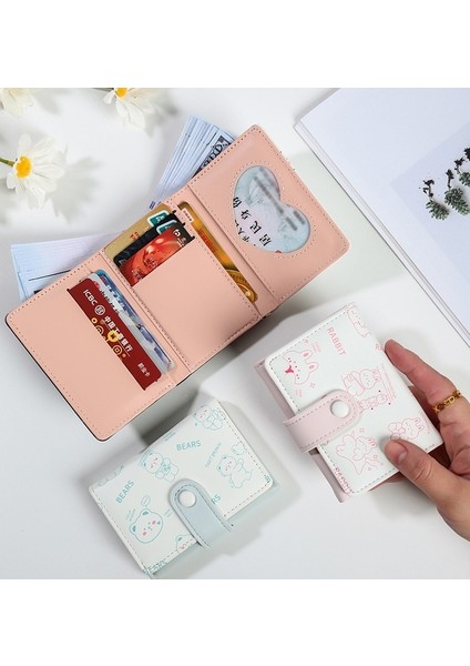 Bayan Cüzdan Kız Cüzdan Kısa Karikatür Sevimli Bozuk Para Cüzdanı (Yurt Dışından) modelleri