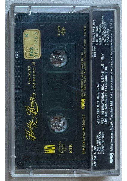 Bobby Brown - Dance Ya Know It Kaset