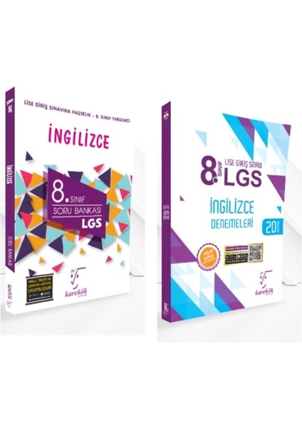 (8. Sınıf) Lgs İngilizce Soru Bankası / İngilizce 20'li Deneme