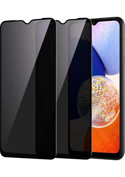 Samsung Galaxy A14 Gizli Hayalet Temperli Cam Ekran Koruyucu 2 Adet