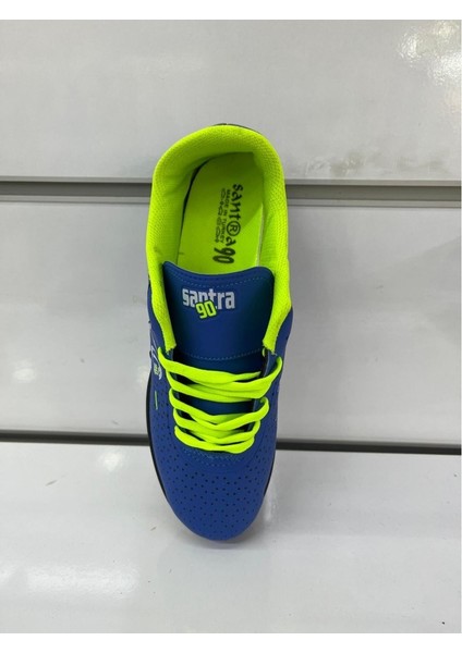 Erkek Spor Ayakkabısı Halı Saha, Mavi