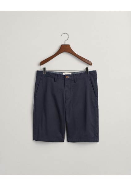 Erkek Lacivert Relaxed Fit Şort 205066.410