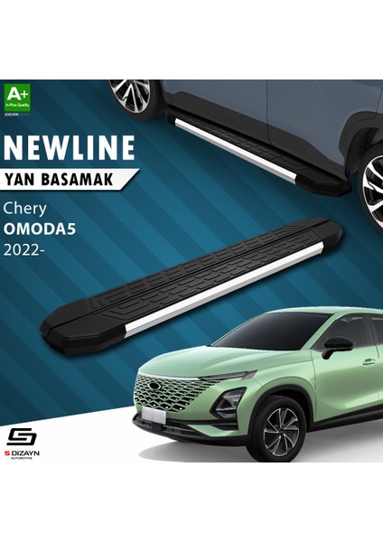 Chery Omoda5 NewLine Krom Yan Basamak 183 Cm 2022 Üzeri A+ Kalite