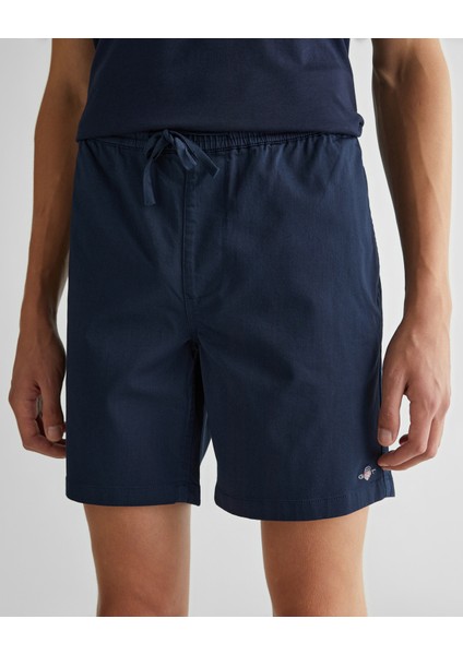 Erkek Lacivert Regular Fit Logolu Şort 205075.410 fırsatları