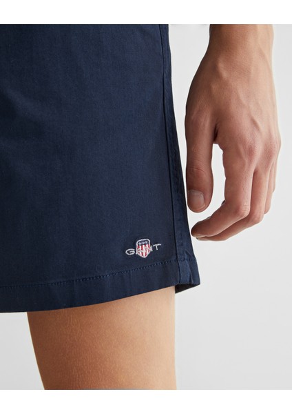 Erkek Lacivert Regular Fit Logolu Şort 205075.410 indirimleri