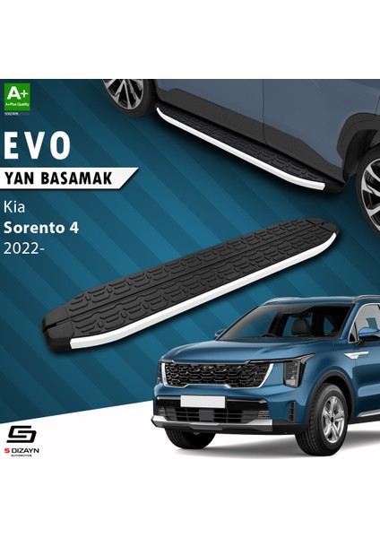 Kia Sorento 4 Evo Aluminyum Yan Basamak 183 Cm 2022 Üzeri A+ Kalite