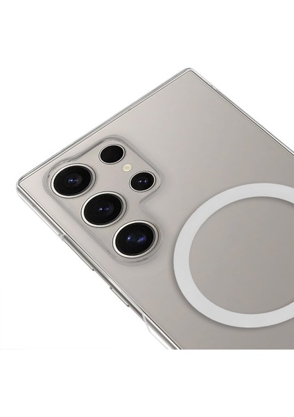 Samsung Galaxy S23 Ultra Kılıf Magsafe Kablosuz Şarj Destekli Şeffaf Silikon Kapak modelleri