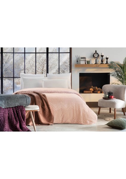 Prestige Çift Kişilik Kutulu Battaniye Cameo Rose 220 x 240 fiyatları