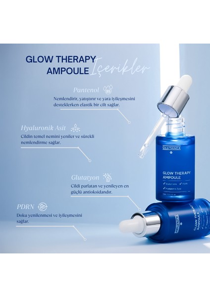 Yoğun Nem ve Parlıklık Veren Glow Therapy Ampoule