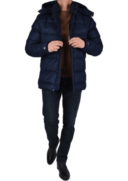 BRG-80179 Kapüşonlu Mont/lacivert/m modelleri