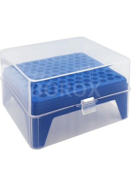 Boş Pipet Ucu Kutusu (200 - 1000 uL) İçin Mikropipet Tip Box - 100'lü Rack - 6 Adetlik Toptan Set