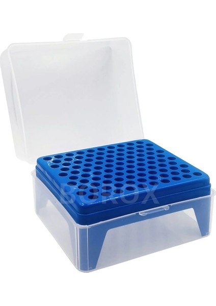 Boş Pipet Ucu Kutusu (200 - 1000 uL) İçin Mikropipet Tip Box - 100'lü Rack - 6 Adetlik Toptan Set