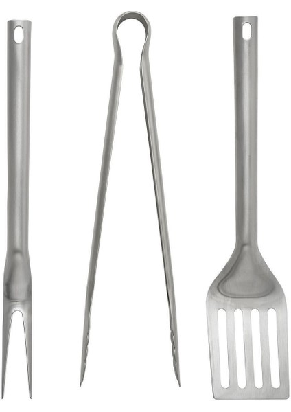 Barbekü Gereçleri Seti - Paslanmaz Çelik