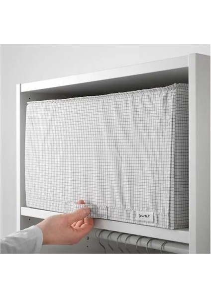 Sumuhome Stuk Hurç Saklama Depolama Düzenleme Beyaz Gri 34 x 51 x 28 cm modelleri