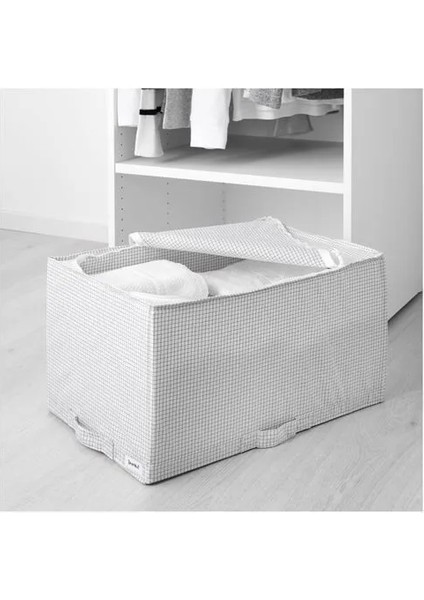 Sumuhome Stuk Hurç Saklama Depolama Düzenleme Beyaz Gri 34 x 51 x 28 cm fırsatları
