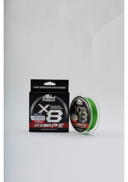Braid Line 8x Green 0.16 mm