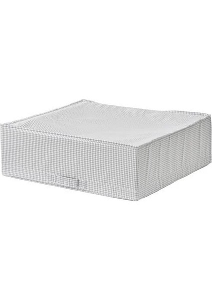 Sumuhome Stuk Hurç Saklama Depolama Düzenleme Beyaz Gri 55 x 51 x 18 cm
