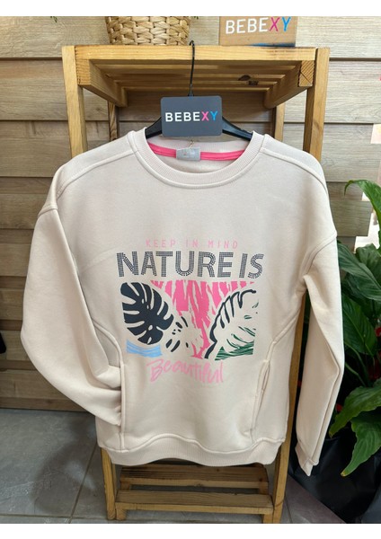 Natureıs Baskılı Sweatshirt