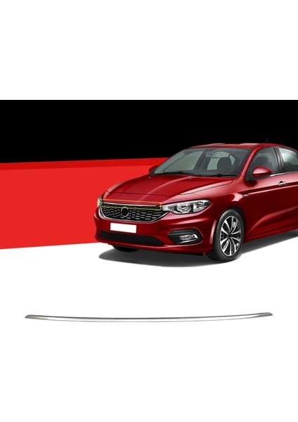 Fiat Egea Sedan Krom Ön Panjur Üst Çıtası 2015-2020