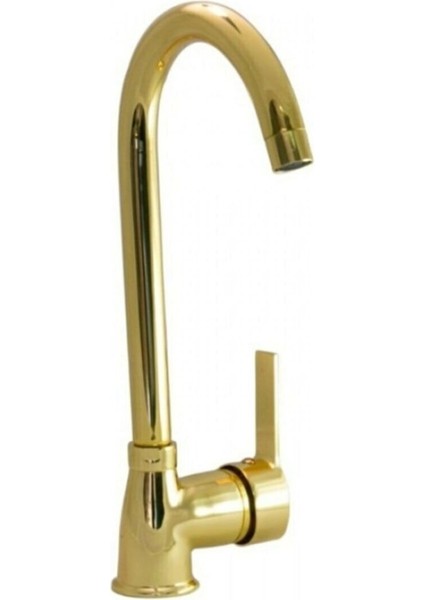Gold Kuğu Lavabo Batarya
