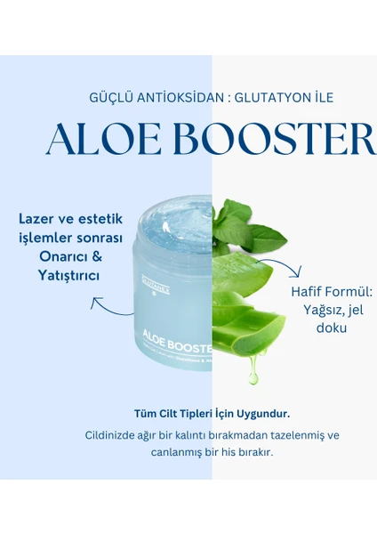 Aloe Booster Nemlendirici Ve Yatıştırıcı Jel Krem 200 ml